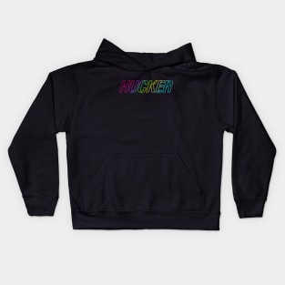 HUCKER Neon Blast Kids Hoodie